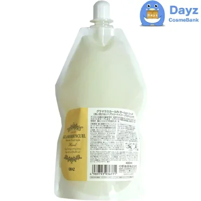 ナカノ グラマラスカールN ローション ハード 400mL 詰め替え用 | 洗い流さないへトリートメント / ヘアスタイリング剤 【AB】