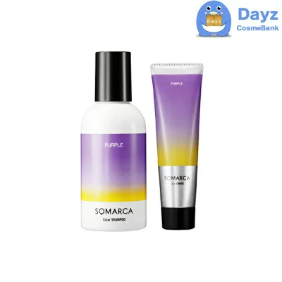 ホーユー ソマルカ カラーシャンプー パープル 150mL カラーチャージ パープル 130g セット | ヘアシャンプー カラーシャンプー hoyu ホーユー カラーリングシャンプー カラーチャージ トリートメント 【HMN】