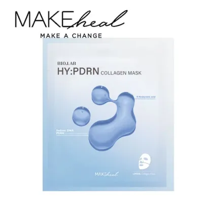 MAKEHEAL BIO LAB HYPDRN COLLAGEN MASK バイオラップハイディアルエンコラーゲンマスク(1枚) 韓国 コスメ シートマスク ゲルマスク