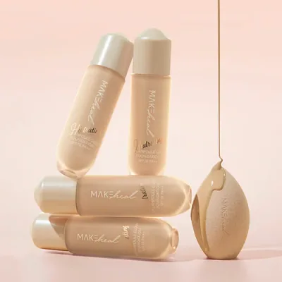MAKEHEAL 1.P.L AMPOULE GLOW FOUNDATION/1.P.L アンプルグロウ ファンデーション