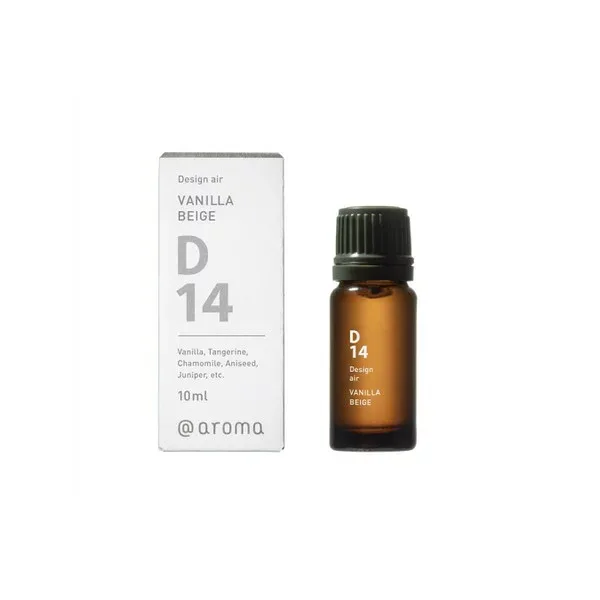 アットアロマ エッセンシャルオイル2本セット D14 バニラベージュ 10ml【代引不可】