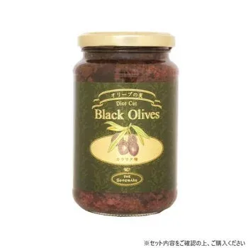 そらみつ ブラックオリーブ ダイスカット 370瓶 180g 12個 軽食品 その他