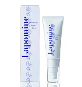 わきのニオイ 解決 ラポマイン デオドラントクリーム 24g 医薬部外品 無添加 白くならない 制汗剤 脇 汗 対策 わきが 消臭クリーム 体臭 ワキ汗 臭い 敏感肌 送料無料