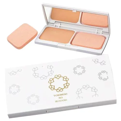 心花の彩(ときめきのいろどり) UV SCパウダリーファンデーション用 コンパクトケース(パフ付き) ファンデ別売【メール便 送料無料】