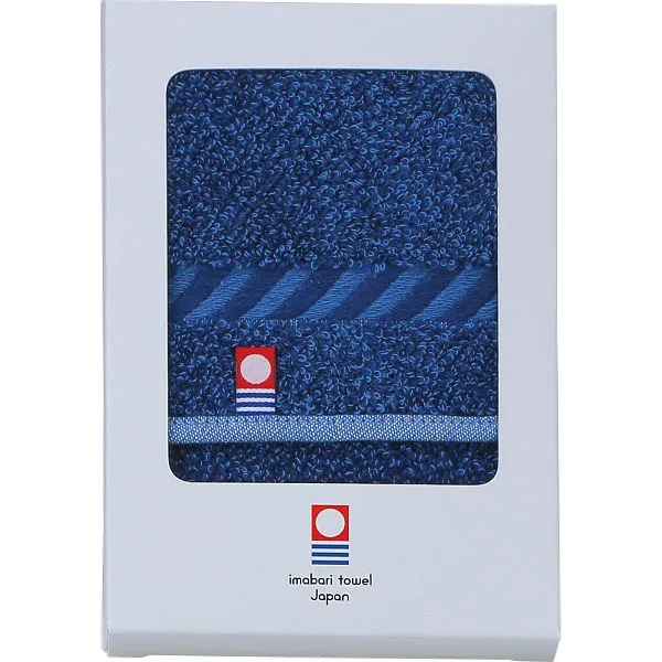 今治産タオルハンカチ ネイビー NTH-25060NV | 25-0130-017 生活雑貨 生活用品 日用品 キッチン雑貨 小物 雑貨 タオル フェイスタオル バスタオル ウォッシュタオル ハンドタオル ハンカチ 国産 日本製 セット 贈答品 贈り物 ギフト プレゼント