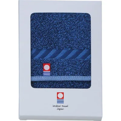 今治産タオルハンカチ ネイビー NTH-25060NV | 25-0130-017 生活雑貨 生活用品 日用品 キッチン雑貨 小物 雑貨 タオル フェイスタオル バスタオル ウォッシュタオル ハンドタオル ハンカチ 国産 日本製 セット 贈答品 贈り物 ギフト プレゼント