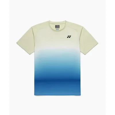YONEX ヨネックス ユニドライTシャツ シャンパン S 16843 293 | スポーツ トレーニング ウエア ウェア トップス 半袖 ショートスリーブ シャツ 半袖シャツ UVカット 紫外線対策 吸汗性 速乾性 制電 ユニセックス 男女兼用 メンズ レディース