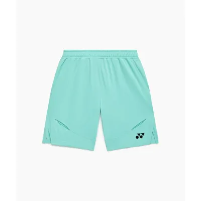 YONEX ヨネックス メンズニットハーフパンツ クリアーミント XO 15239 602 | スポーツ トレーニング ウエア ウェア ボトムス パンツ ズボン ハーフパンツ ハーフ丈 涼感 吸熱 UVカット 紫外線対策 吸汗性 速乾性 ストレッチ性 制電 静電気抑制 メンズ