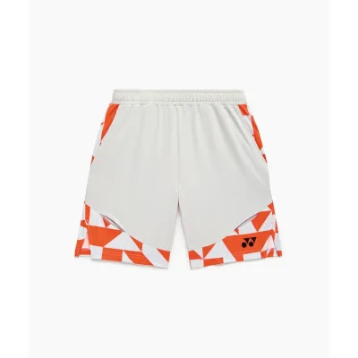 YONEX ヨネックス メンズニットハーフパンツ シルバーグレー XO 15240 24 | スポーツ トレーニング ウエア ウェア ボトムス パンツ ズボン ハーフパンツ ハーフ丈 涼感 吸熱 UVカット 紫外線対策 吸汗性 速乾性 ストレッチ性 制電 静電気抑制 メンズ