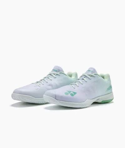 YONEX ヨネックス パワークッションエアラスZワイド ホワイト/グリーン 27 SHBAZ2W 136 | スポーツ 運動 靴 シューズ バドミントン 軽量 グリップ性 衝撃吸収 反発性 クッション性 フィット感 ローカット スポーツシューズ ユニセックス 男女兼用 メンズ レディース