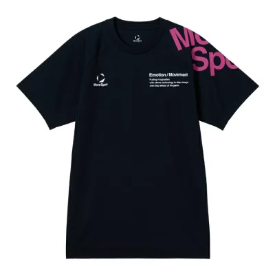 DESCENTE デサント 半袖プラクティスシャツ ネイビーxピンク M SV6SHT11U NVPK | スポーツ ウェア トップス 半袖 シャツ ショートスリーブ 半袖シャツ 吸汗性 速乾性 ユニセックス 男女兼用 メンズ レディース バレーボール トレーニング バレーボールウェア