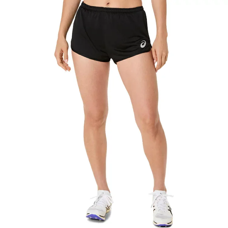 asics アシックス ウィメンズランニングパンツ パフォーマンスブラック S 2092A557 1 | スポーツ用品 スポーツウェア パンツ ボトムス ショートパンツ 陸上競技 ランニング 半ズボン 短パン トレーニングパンツ 練習着 運動 部活動 クラブ活動 ウィメンズ ウイメンズ 女性