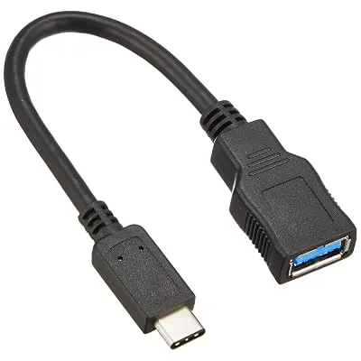 エレコム USBケーブル Type C 変換ケーブル (USB A to USB C) USB3.1(Gen1)準拠 3A出力 最大5Gbps ブラック USB3-AFCM01BK 全1サイズ 全1種