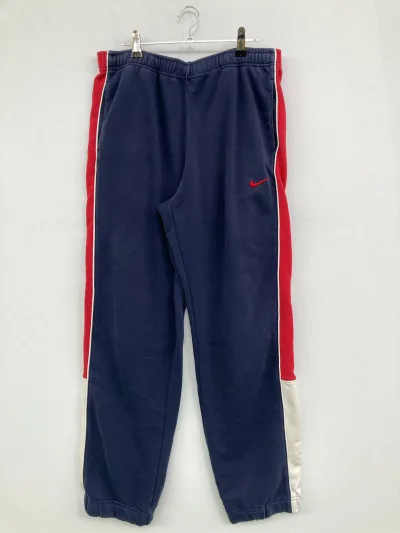 【中古】NIKE ナイキ スウェットパンツ XL ネイビー メンズ