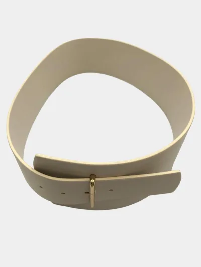 【中古】SNIDEL スナイデル ベルト アイボリー レディース