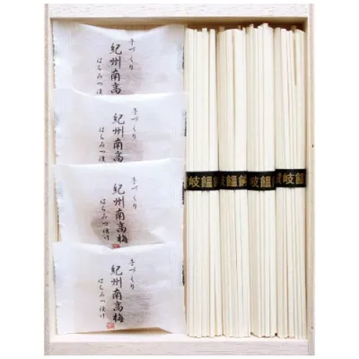 紀州南高梅・讃岐うどん詰合せ RUU-100(包装・のし無し)