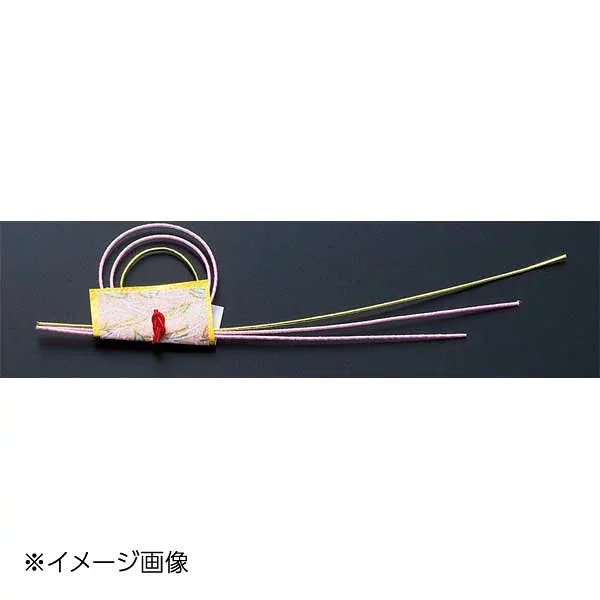 ヤマコー 用美 ピンク輪水引飾り(両面テープ付)(100ヶ入) 25875
