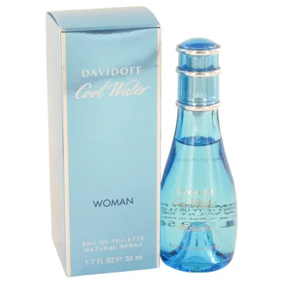 Davidoff ダビドフ クール ウォーター ウーマン オードトワレ Cool Water WOMEN EDT 50ml