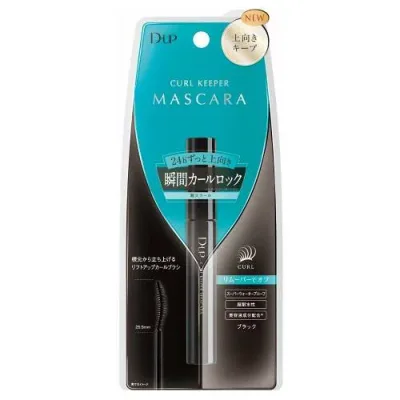 ディーアップ カールキーパーマスカラ 瞬間カールロック ブラック (1本)