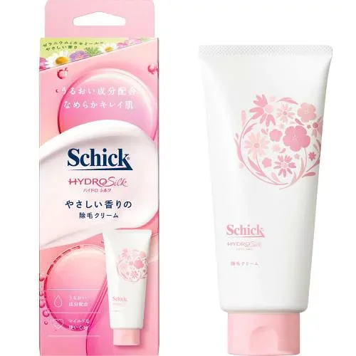 Schick(シック) ハイドロシルク 除毛クリーム ゼラニウムとカモミールのやさしい香り 女性用 150g 医薬部外品