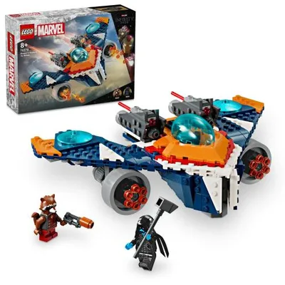 レゴ(LEGO) スーパー・ヒーローズ ロケットのウォーバード号とロナンの戦い おもちゃ 玩具 プレゼント ブロック 男の子 女の子 子供 7歳 8歳 9歳 10歳 小学生 知育 ごっこ遊び おままごと 76278