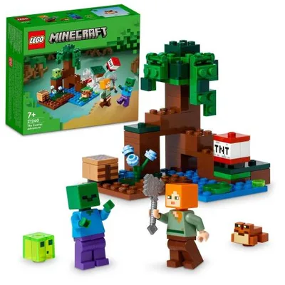 レゴ(LEGO) マインクラフト 沼地の冒険 おもちゃ 玩具 プレゼント 誕生日 ブロック クリスマス 男の子 女の子 子供 7歳 8歳 9歳 小学生 マイクラ Minecraft グッズ 21240