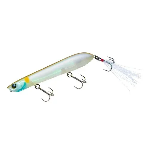 YO-ZURI Bass Lure 3DB Pencil Popper Floating 110mm Color: Matte Ghost Ayu