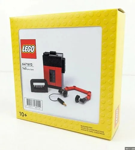 LEGO: レトロテーププレーヤー組み立てセット (145ピース、6471612)