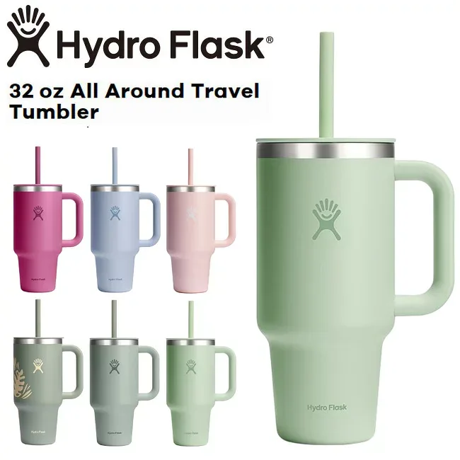 Hydro Flask Hydro Flask 32oz 946ml Drinkware All Around Tumbler Stainless Steel Tumbler Aloe