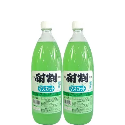 大黒屋 酎割 マスカット 1000ml 2本セット 人気 家飲み 業務用 大容量 焼酎割り用カクテル飲料 フルーティー 葡萄リキュール爽やかなマスカットの香りと甘み焼酎に割るだけで簡単便利居酒屋やパーティーにも最適