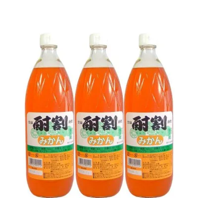 大黒屋 酎割 みかん 1000ml×3本【地域限定/送料無料】【焼酎専用のカクテル飲料】