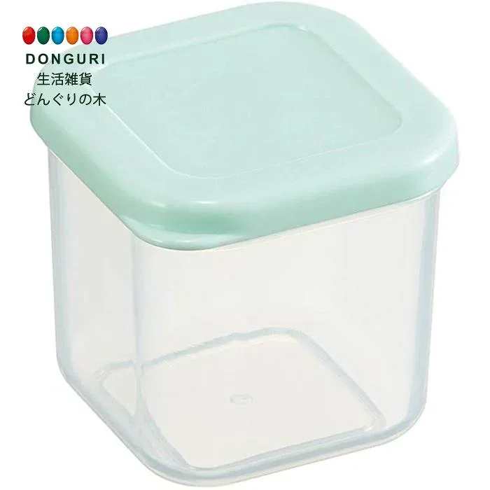 【200円クーポン】 SKATER スケーター 保存容器 小分け 作りおき 容器 シール容器 100ml 角小4個 レンジ対応 グリーン CCBC4 <スケーター プレゼント 男の子 女の子 男子 女子 お弁当箱 かわいい シンプル モダン おしゃれ お返し 保存容器>