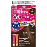 【医薬部外品】ビゲン 香りのへアカラー濃密クリーム 密着染め色持ちタイプ 4(ライトブラウン)4987205051388 【取寄商品】 【3980円以上送料無料(沖縄・離島・海外除く)】