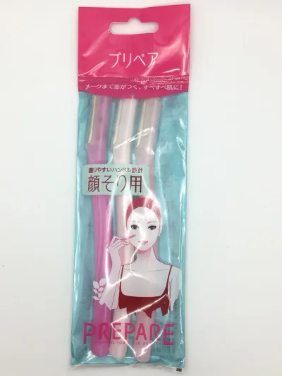 プリペア 顔そり用 L (3本入)×18個セット 4550516494184【取寄商品】