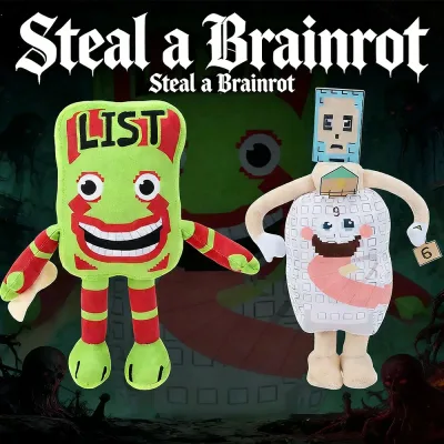 ブレインロットを盗む Steal a Brainrot イタリアンブレインロット トゥントゥントゥンサーフール ぬいぐるみ おもちゃ グッズ プレゼント 誕生日 子供 孫 クリスマス 男の子 女の子 8