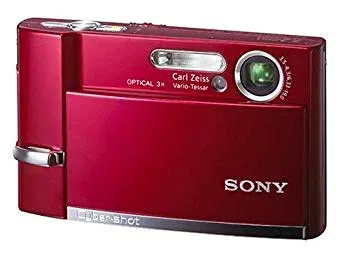 【中古】ソニー SONY デジタルスチルカメラ Cyber-shot T50 720万画素 レッド DSC-T50 R bme6fzu