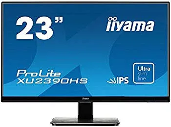 【中古】iiyama スリムベゼル+AH-IPSパネル『XUシリーズ』 FullHD(1920x1080)モード対応 WLEDバックライト23型ワイド液晶ディスプレイ XU2390HS-B1 9jupf8b