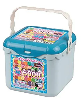 【中古】(未使用・未開封品) アクアビーズ 5000ビーズバケツセット wyeba8q