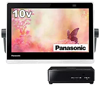 【中古】【非常に良い】パナソニック 10V型 ポータブル 液晶テレビ インターネット動画対応 プライベート・ビエラ 防水タイプ ブラック UN-10N10-K