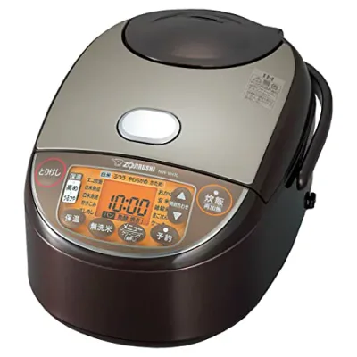 【中古】【非常に良い】象印 IH炊飯ジャー(5.5合炊き) ブラウン ZOJIRUSHI 極め炊き NW-VH10-TA