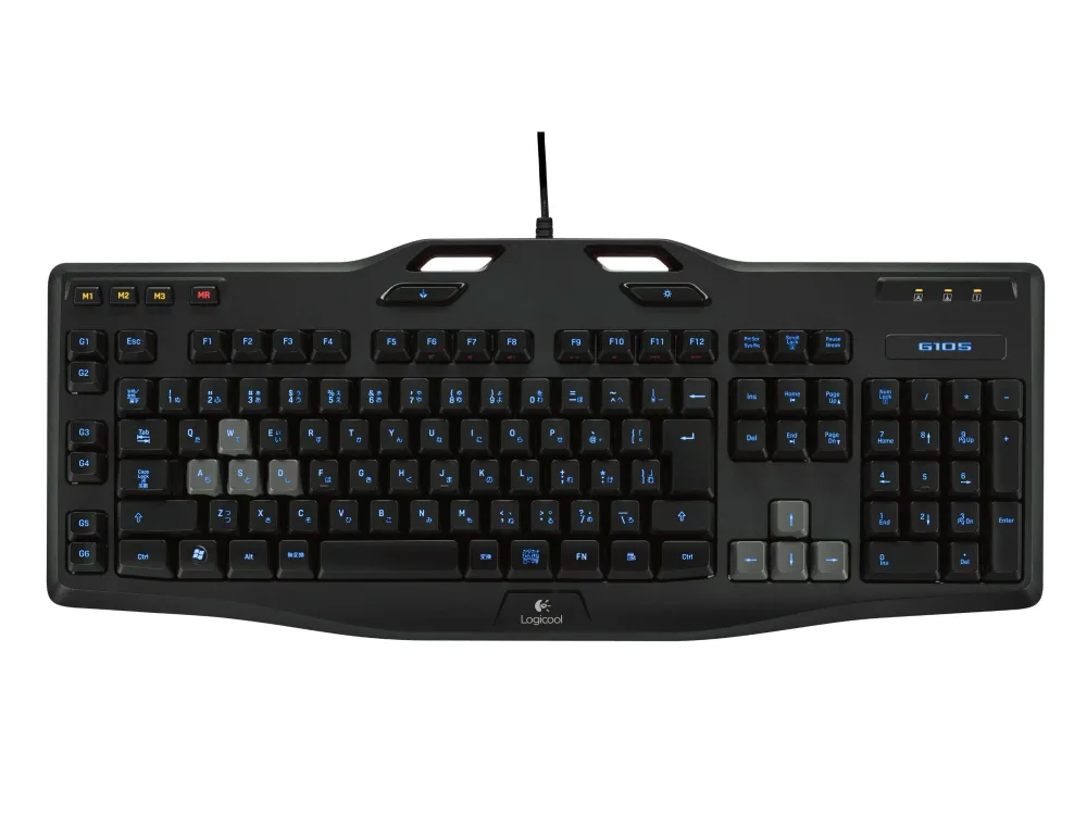 【中古】【非常に良い】【PUBG JAPAN SERIES 2018推奨ギア】LOGICOOL ゲーミングキーボード G105