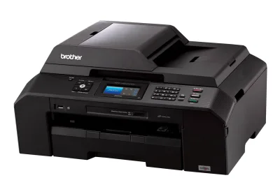【中古】【非常に良い】BROTHER A3インクジェットFAX複合機 JUSTIO MFC-J5910CDW