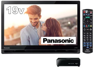 【中古】【非常に良い】パナソニック 19V型 ポータブル 液晶テレビ プライベート・ビエラ ブラック UN-19F9-K