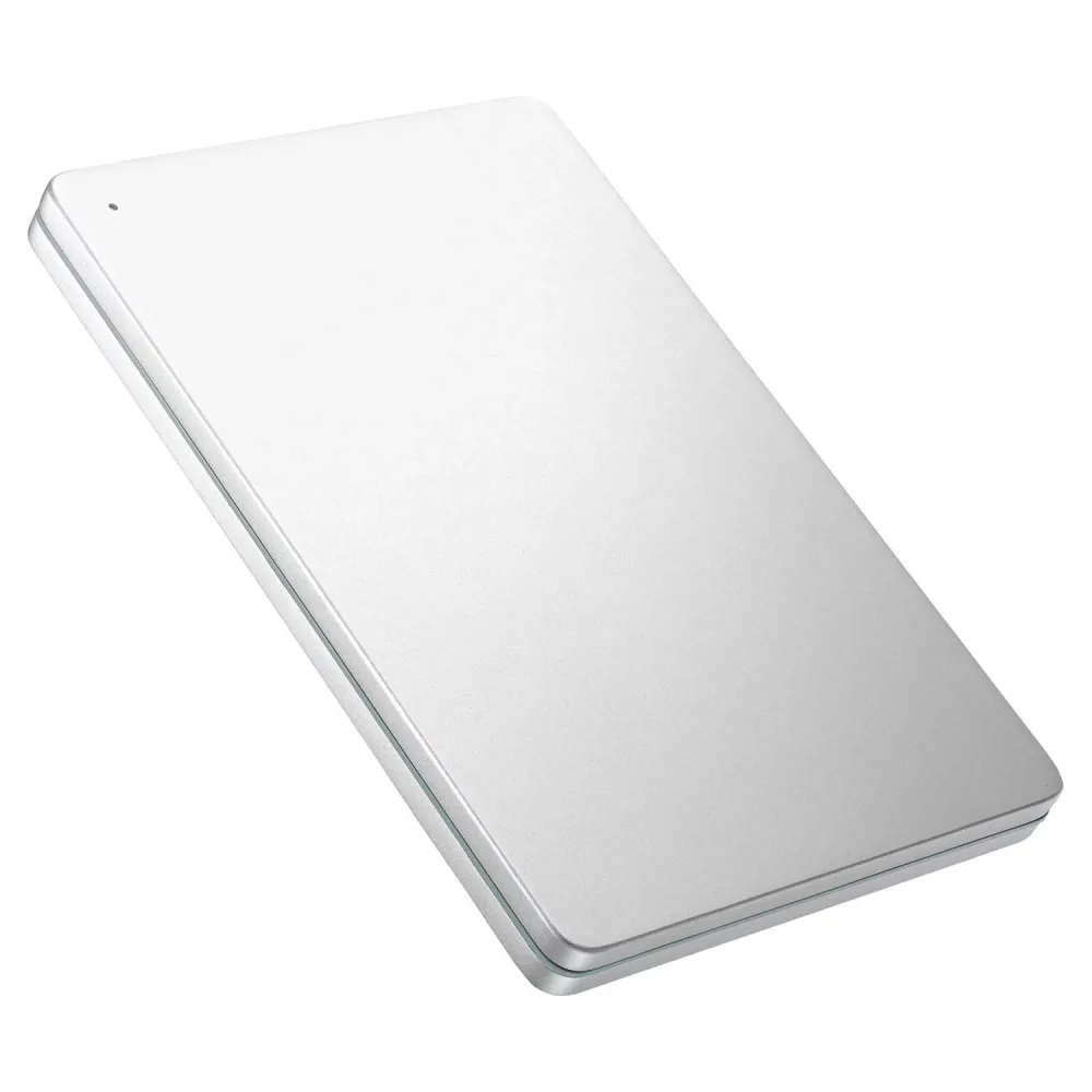 【中古】【非常に良い】アイ・オー・データ 外付けHDD ハードディスク 1TB ポータブル カクうす アルミボディ 超薄型 mac Time Machine対応 日本製 HDPX-UTS1S シルバー×グリーン