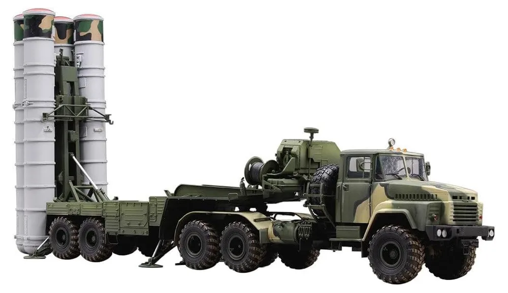 【中古】【非常に良い】ホビーボス 1/35 ファイティングヴィークルシリーズ ロシア軍 KrAZ-260Bトラクターw.5P85TE TEL S-300PMUミサイル プラモデル 85511