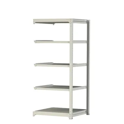 【直送品】 山金工業 ボルトレス中量ラック 300kg/段 連結 3S7391-5WR 【大型】