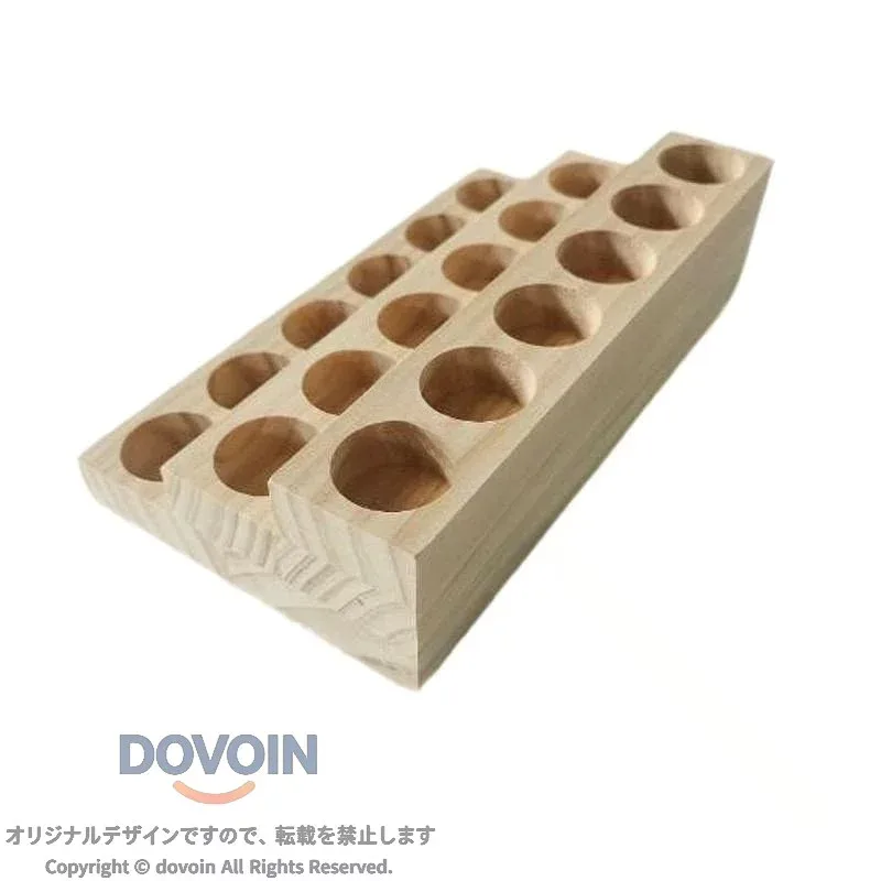 ナチュラル 木製 エッセンシャルオイル 収納 ボックス 3段 階段式 ディスプレイ スタンド ケース ホルダー 整理 収納棚 アロマ オイルラック オーガナイザー 木製ボックス エッセンシャ