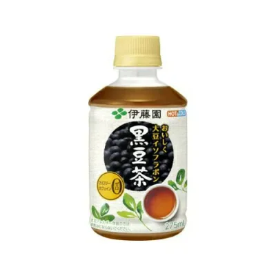 【できたてホヤホヤ!”賞味期限最新”をお届け】【お菓子 業務用 差し入れ 景品 イベント パーティー】伊藤園 大豆イソフラボン 黒豆茶 PET 275ml 8個セット 8LINK