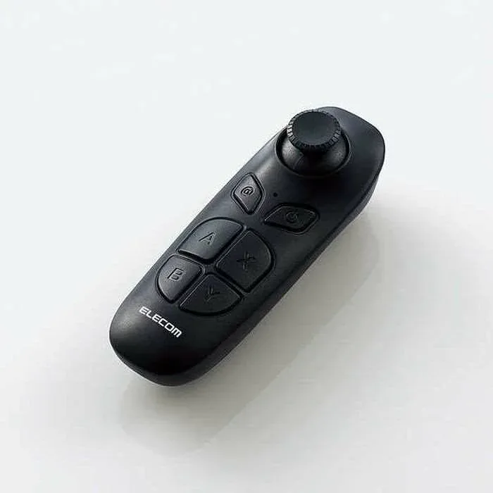 【代引不可】VRリモコン VR用Bluetoothリモコン ワイヤレス VR動画操作 スマホ タブレット ブラック エレコム JC-XR05BK