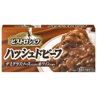 ハウス食品 ビストロシェフ ハッシュドビーフ 154g×10個入| 送料無料 ハヤシルウ ハヤシライス 調味料 デミグラスソース